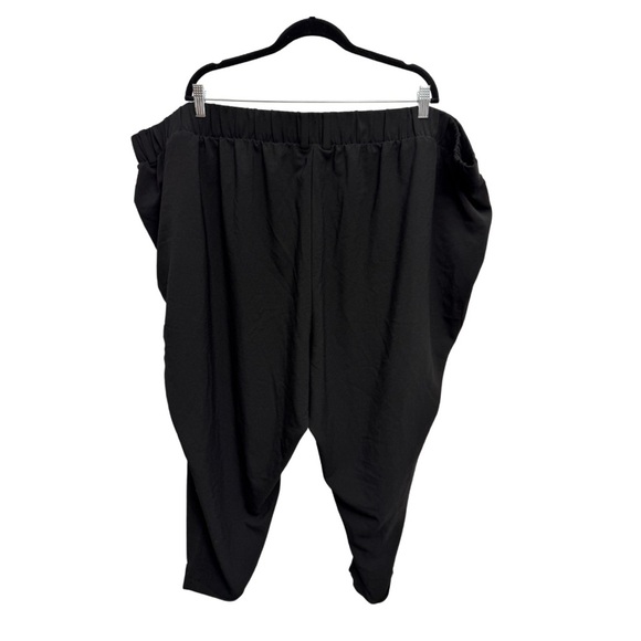 Torrid Pull-On Taper Stretch Crepe Pants Black - Picture 3 of 10